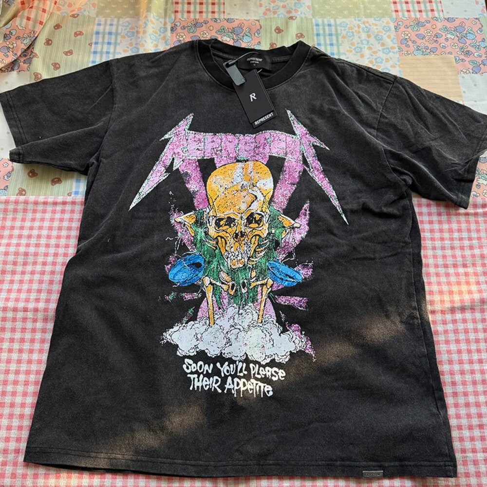 Represent Metallica Justice SS T-shirt Black